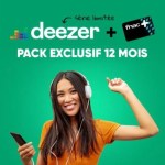 L’abonnement d’un an à Deezer Premium et la carte Fnac+ pour 60 € seulement