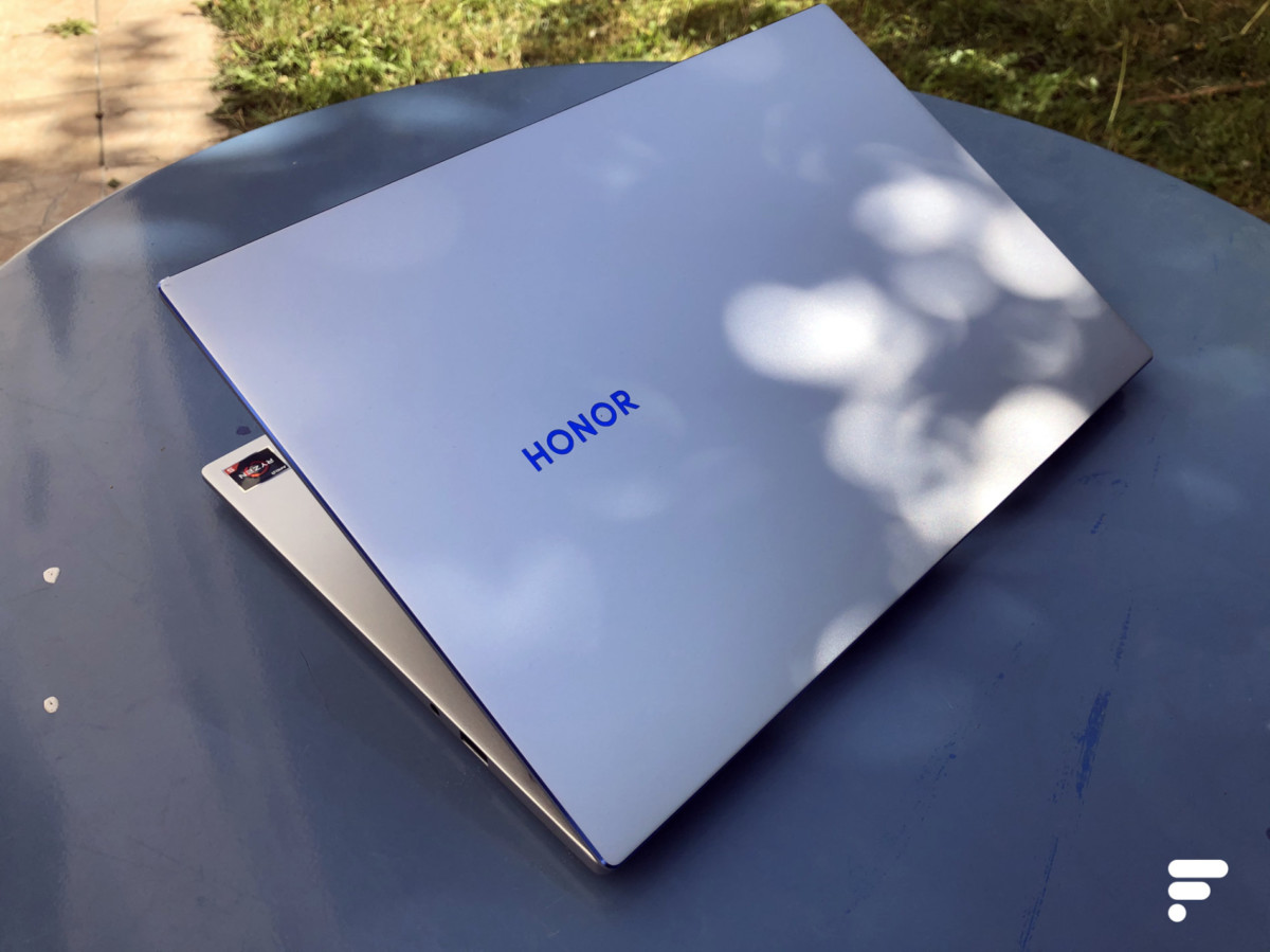 Le dos du Honor MagicBook 14