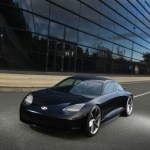 Hyundai Prophecy : deux manettes en guise de volant pour ce concept car électrique ultra épuré