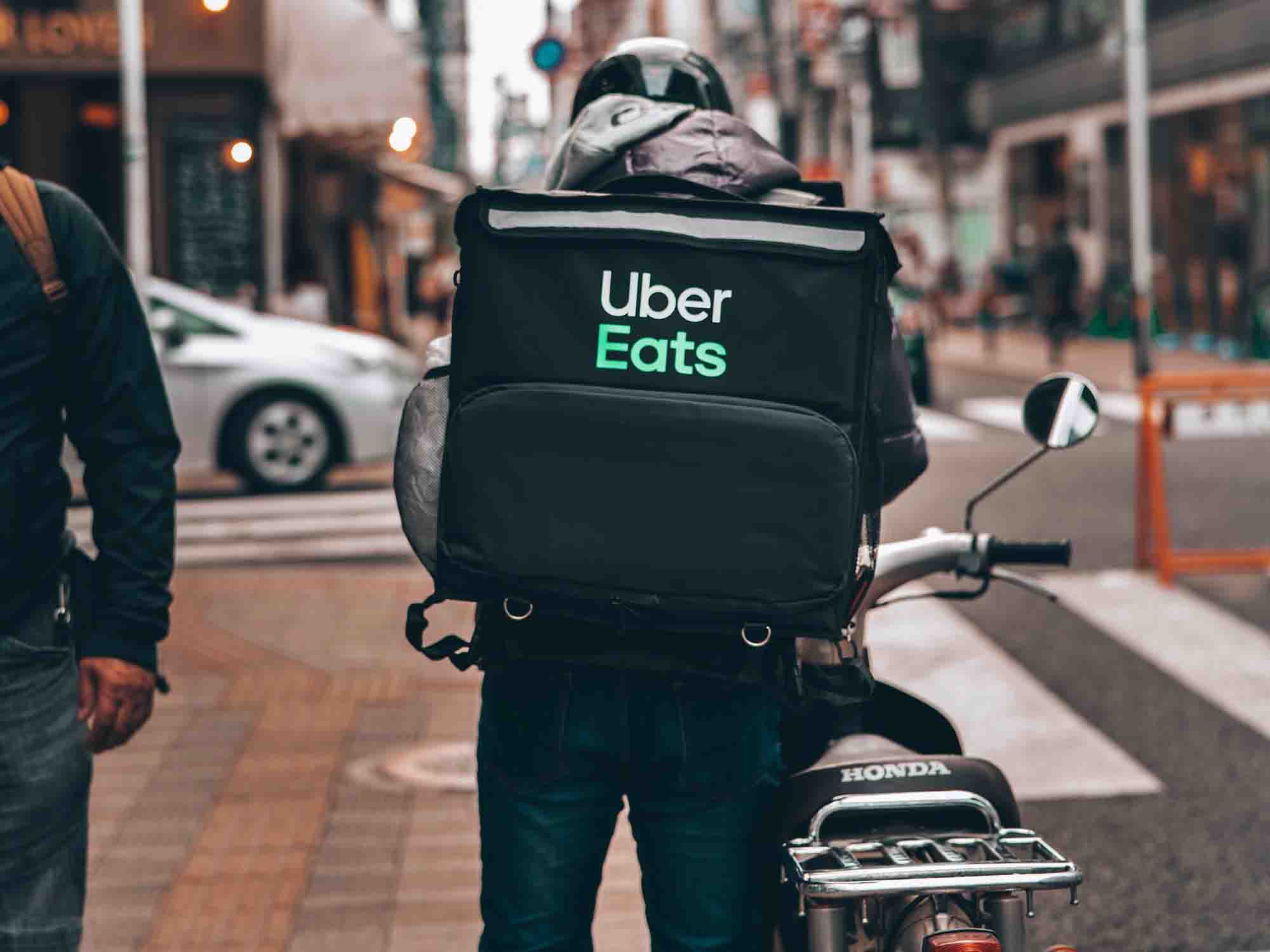 Livreur Uber Eats