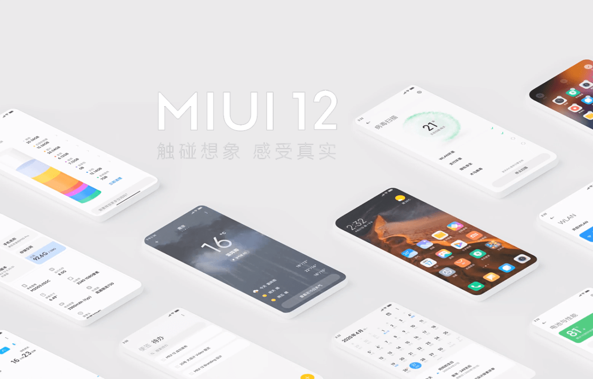 L'interface MIUI 12 de Xiaomi