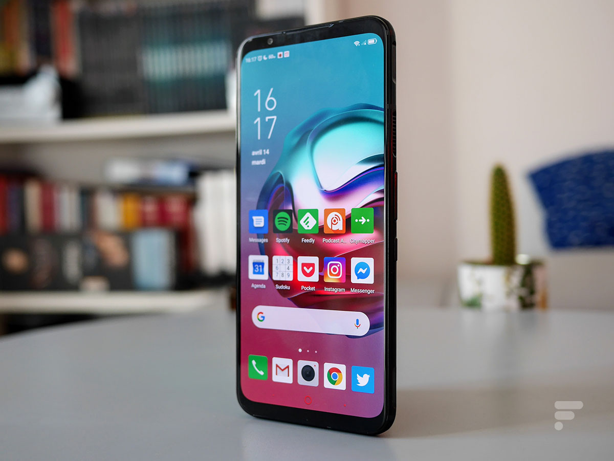 L'écran de 6,65 pouces du Nubia Red Magic 5G