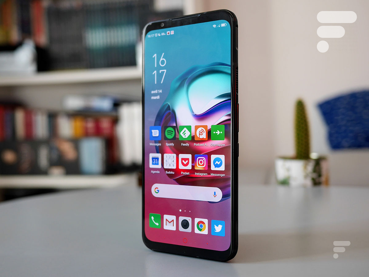 L'écran de 6,65 pouces du Nubia Red Magic 5G