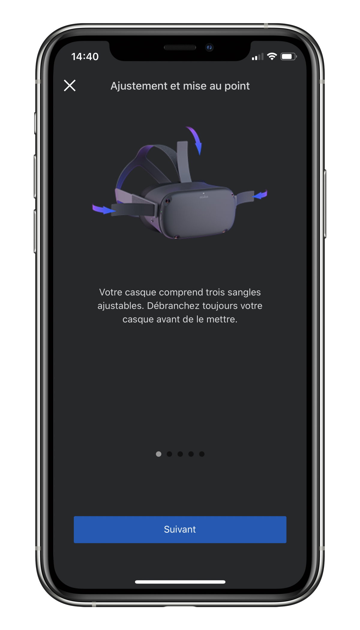 Oculus compagnon app 2