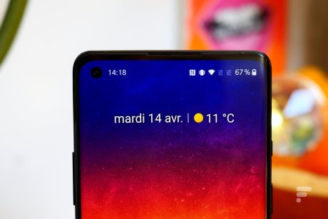 Haut du OnePlus 8