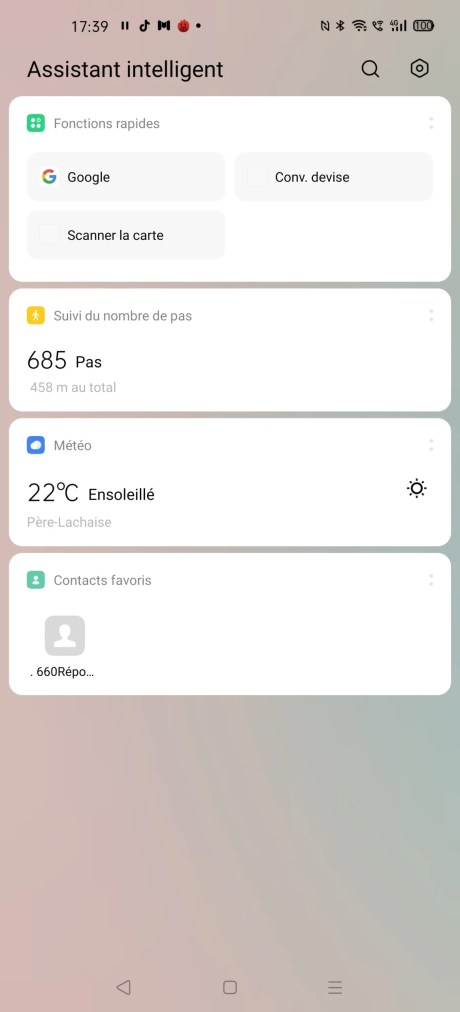 L'assistant intelligent de l'Oppo Find X2 Pro