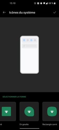 Personnalisation de l'interface du OnePlus 8 Pro