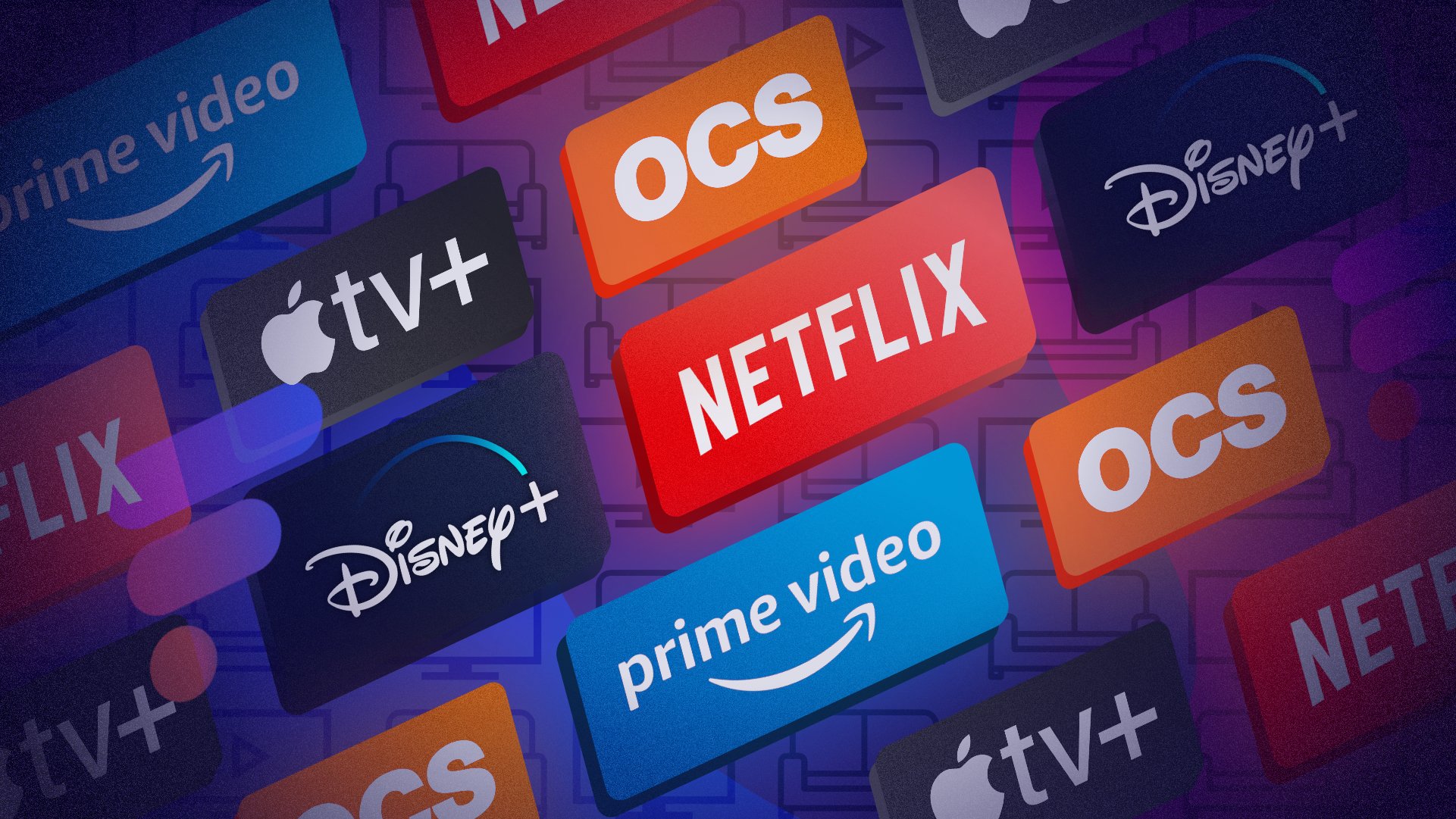 Logos des services de SVoD