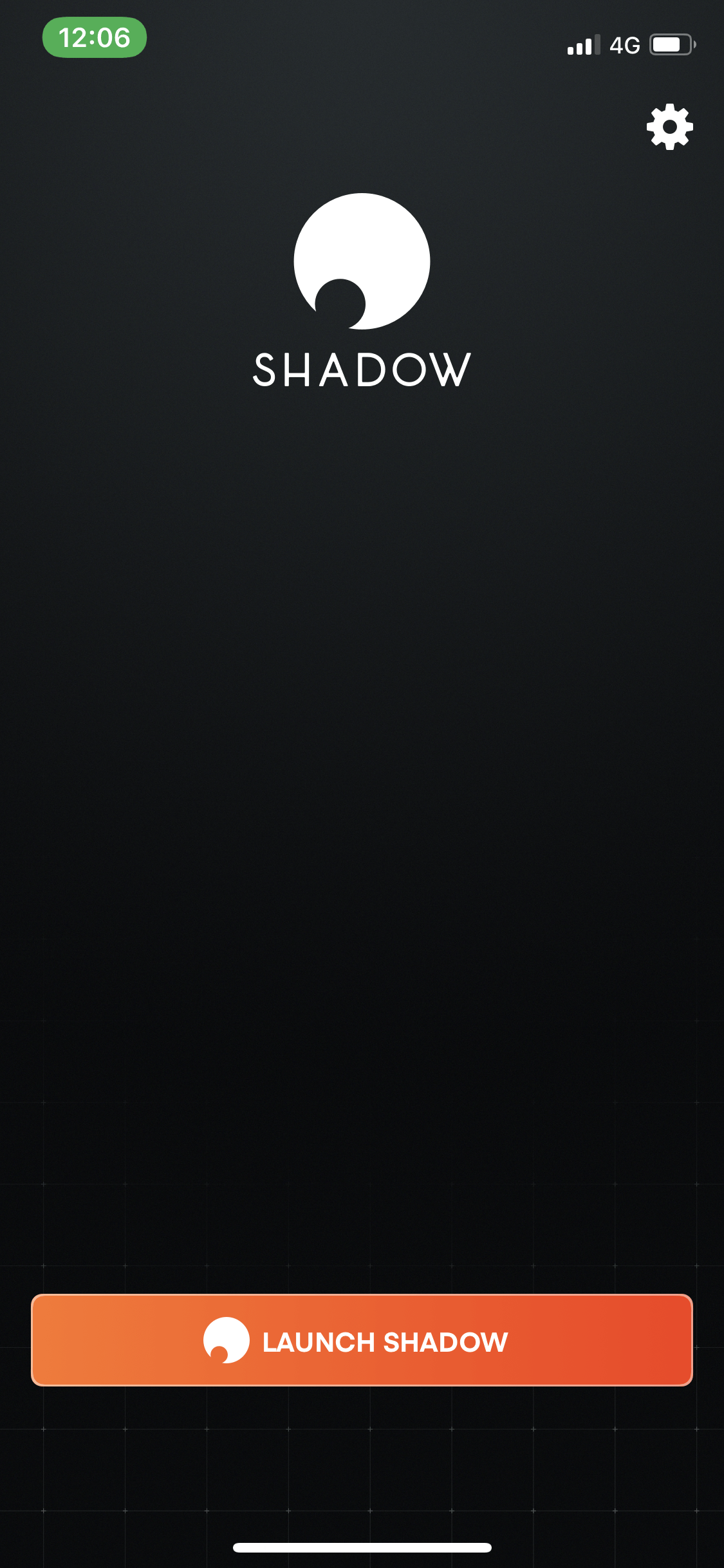 Shadow iOS écran