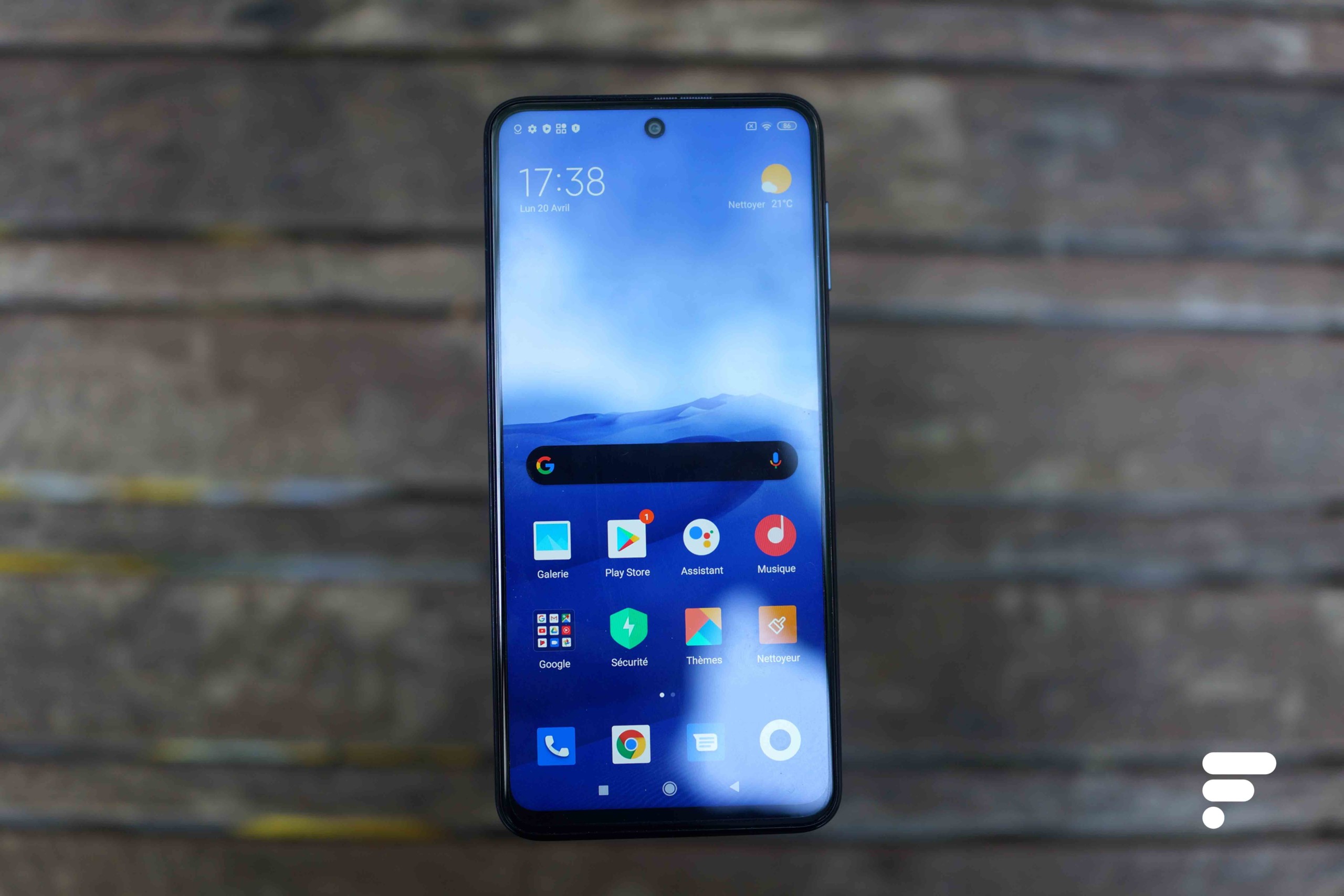 Test Xiaomi Redmi Note 9S face