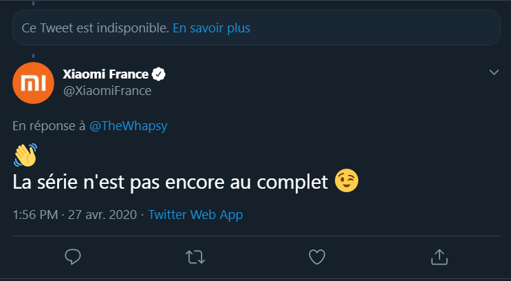 Série Redmi Note 9 en France