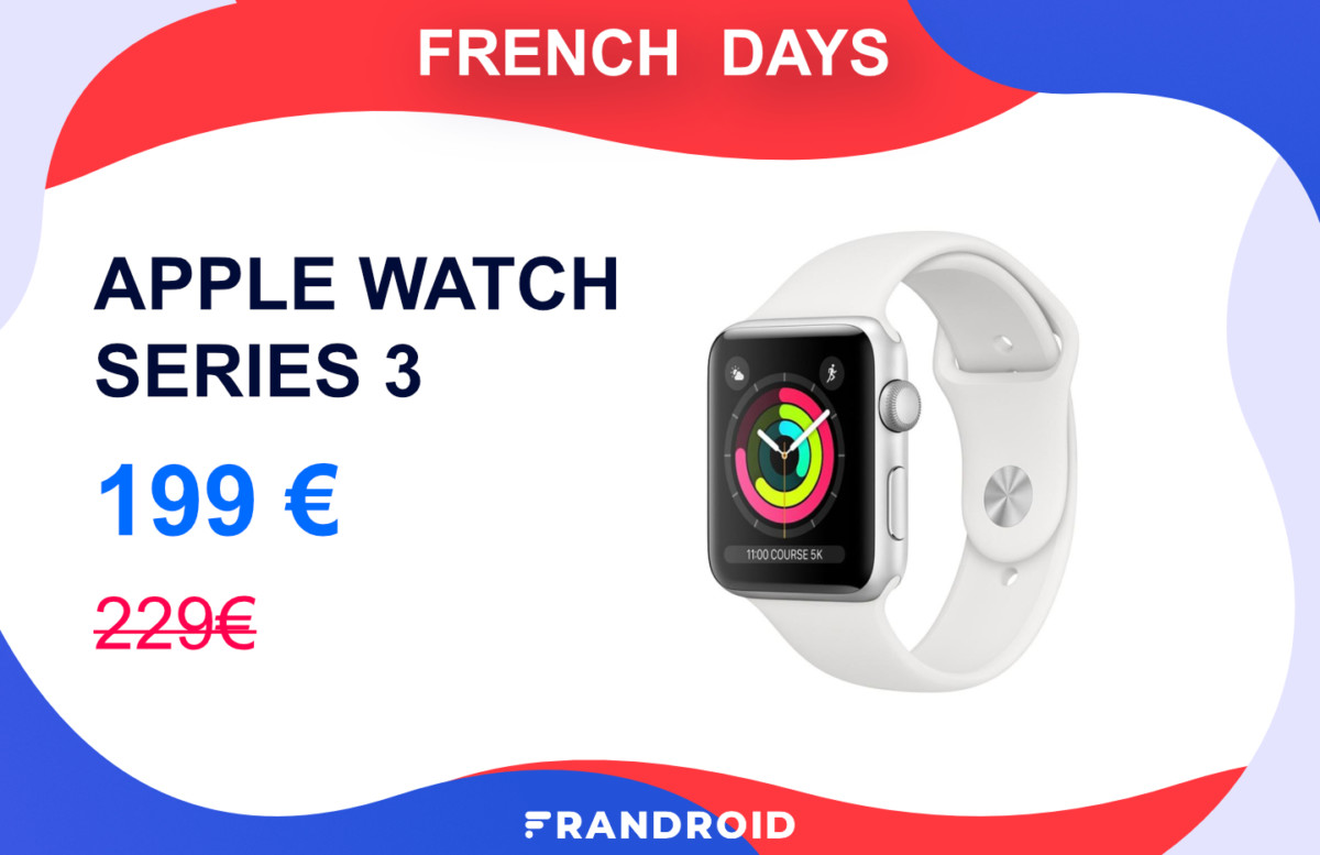 Apple Watch Series 3 French Days