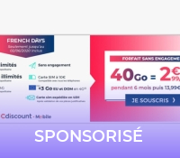 Cdiscount mobile french days