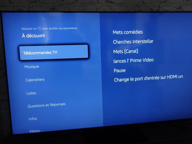 Alexa sur Samsung QE55Q80T