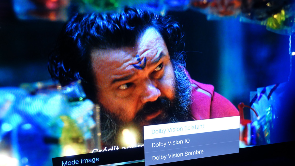 Mode Dolby Vision éclatant