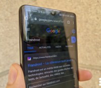 Google Chrome sur Android // Source : Frandroid