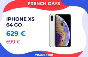 L’iPhone XS 64 Go n’aura pas de meilleur prix que durant les French Days