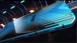Le dos du smartphone Lenovo Legion