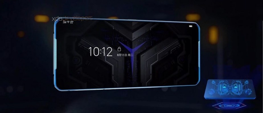L'écran du smartphone Lenovo Legion