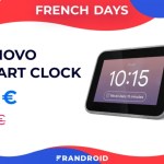 À moins de 40 euros, le Lenovo Smart Clock n’a jamais été aussi peu cher