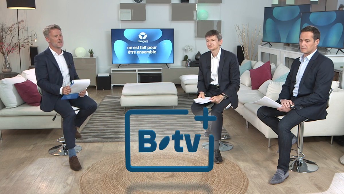 Logo de B.TV+
