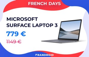 Le Microsoft Surface Laptop 3 passe à moins de 800 euros durant les French Days