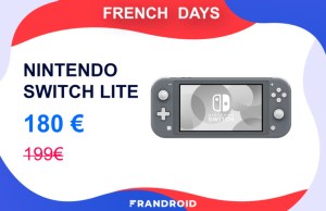 La console Nintendo Switch Lite baisse son prix pour les French Days
