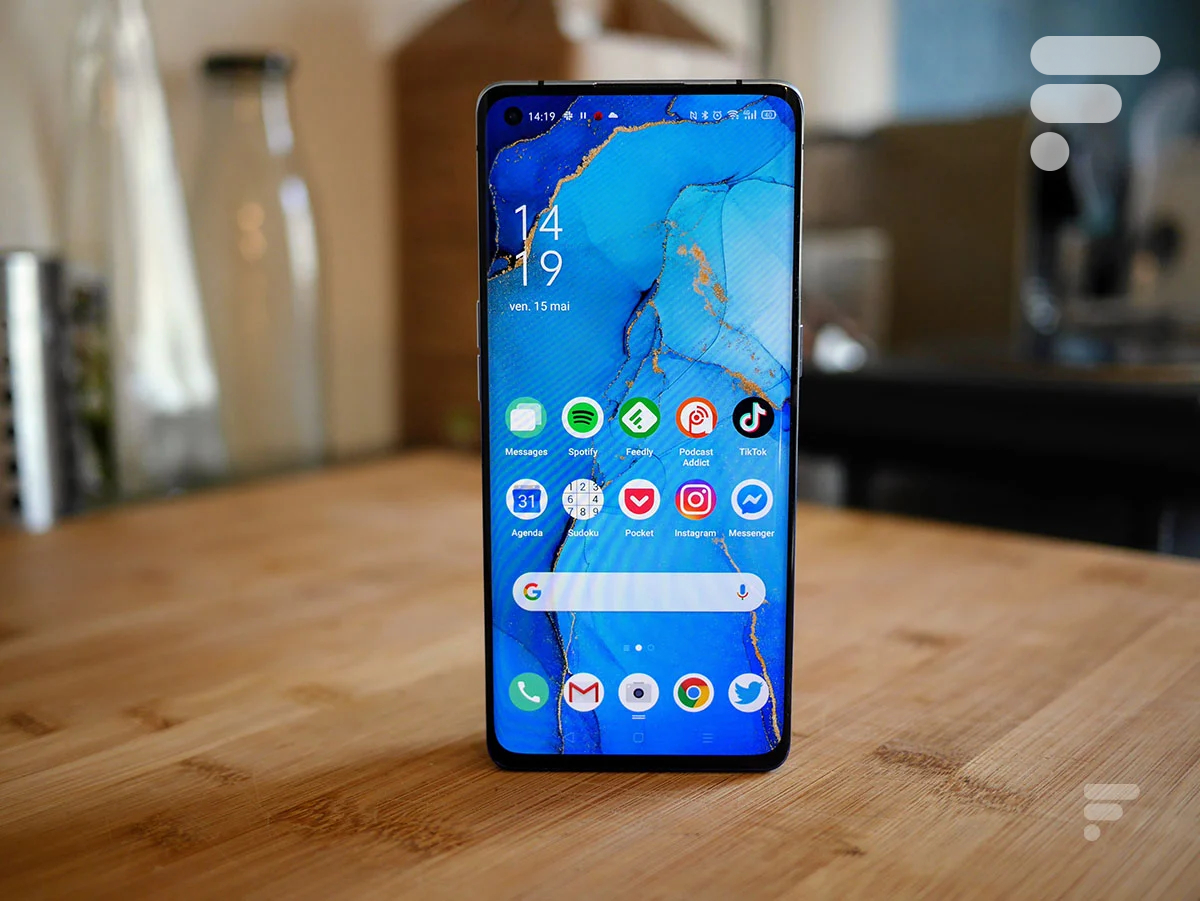Le dos de l'Oppo Find X2 Neo
