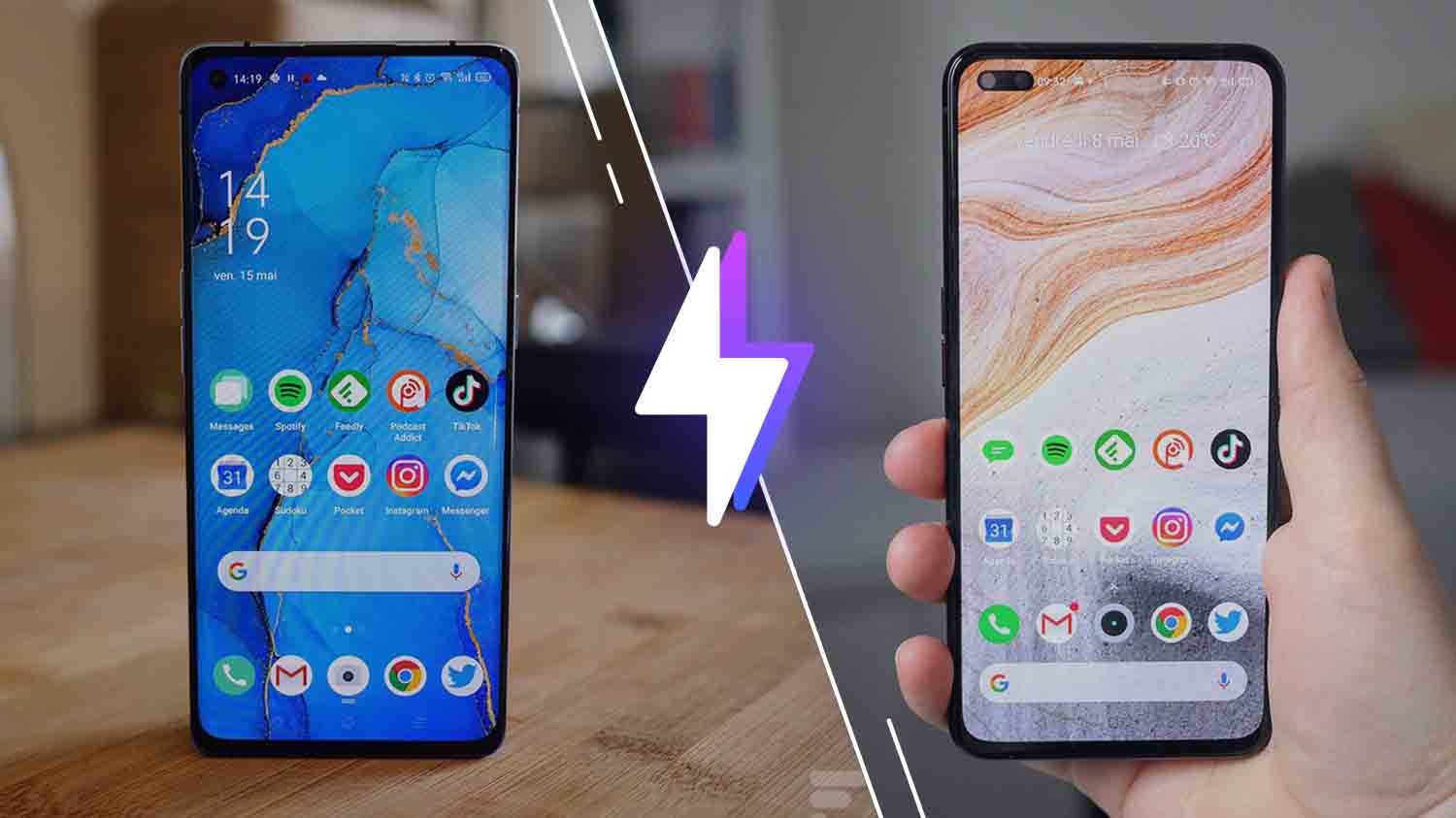 Oppo Find X2 Neo versus Realme X50 Pro