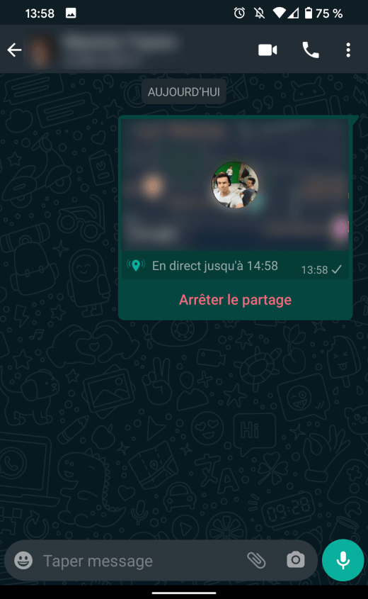 Partager position 13