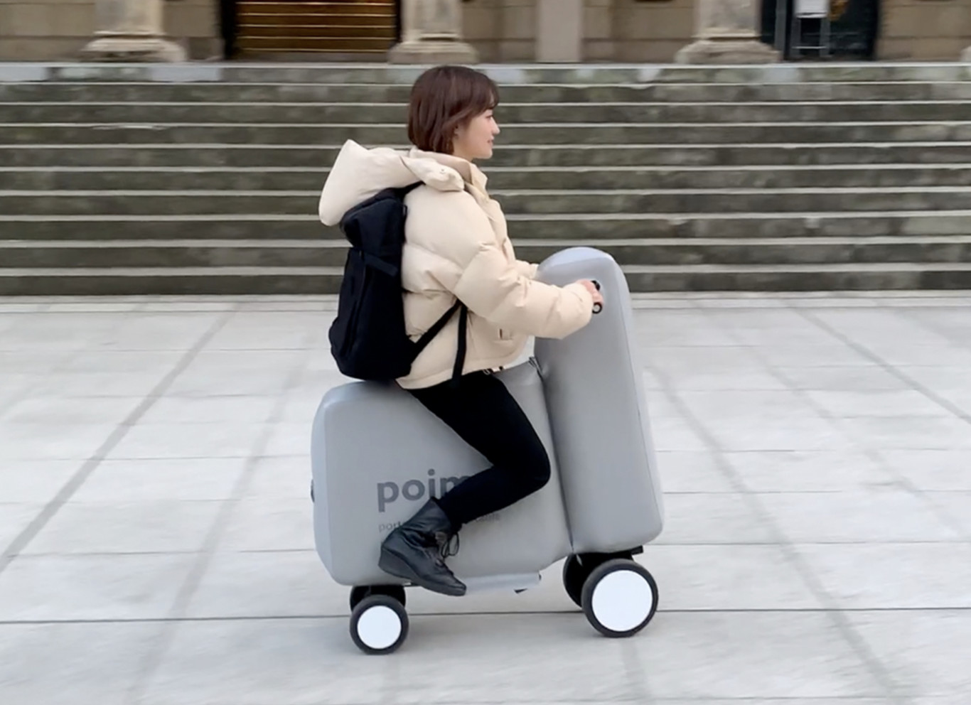 Le quadricycle électrique Poima