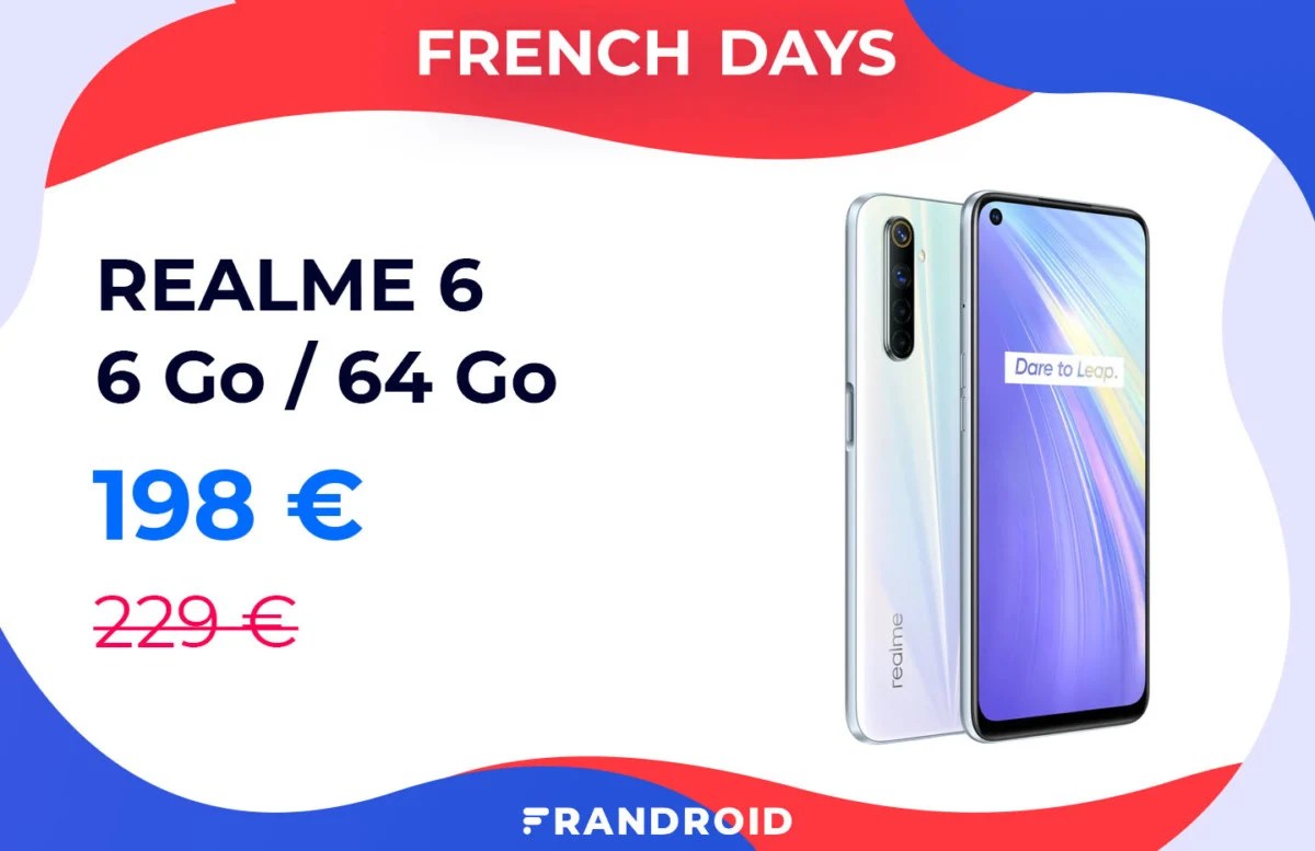Realme 6 French Days