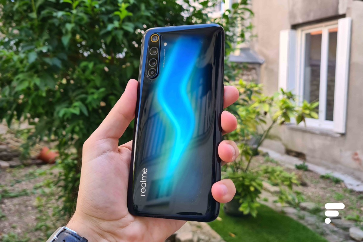 Reflets du Realme 6 Pro