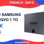 Le SSD Samsung 860 QVO 1 To a attendu les French Days pour revenir à moins de 100 €