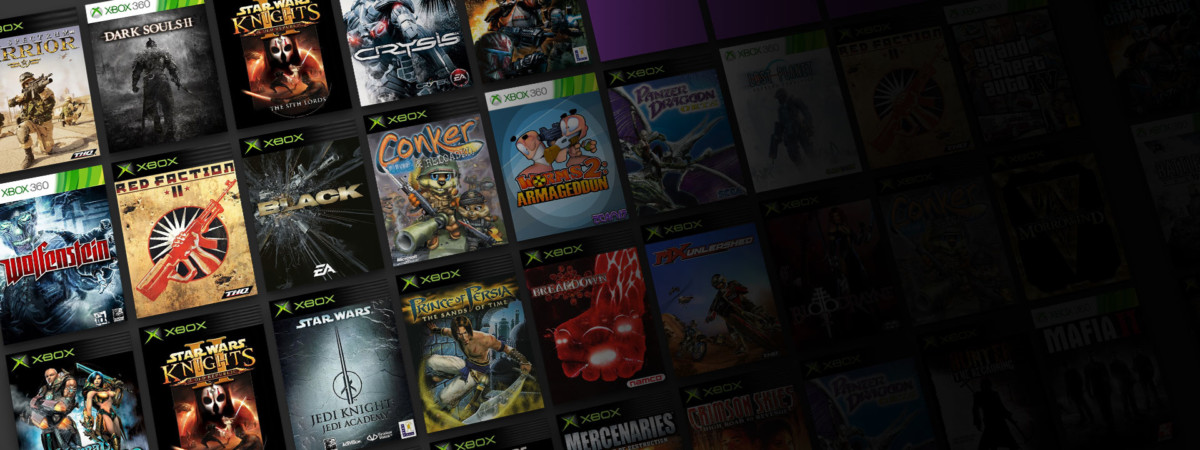 Xbox retrocompatible jeux