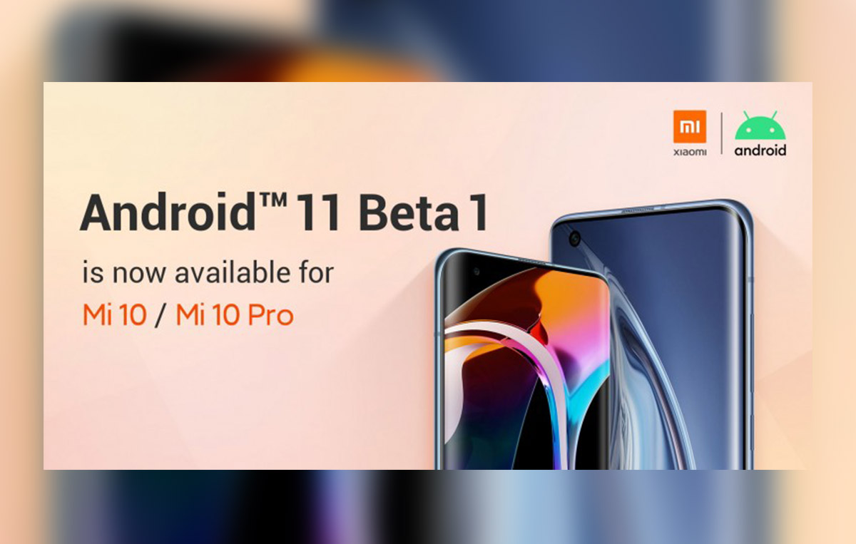 Android 11 sur Xiaomi Mi 10 et Mi 10 Pro