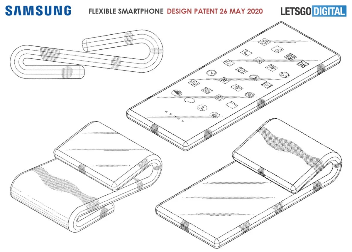 Schémas du brevet Samsung
