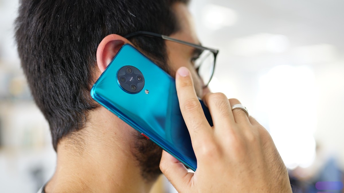 Appel avec le Xiaomi Poco F2 Pro