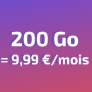 Derniers jours pour ce forfait mobile 200 Go à moins de 10 euros par mois