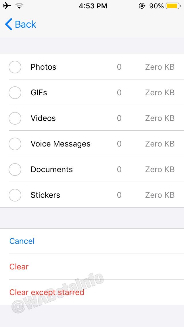 Supprimer des fichiers plus facilement sur WhatsApp