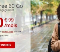 free mobile 60 Go à 10,99