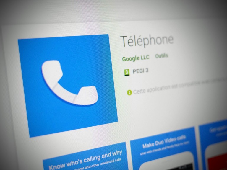 Google Téléphone peut désormais annoncer le nom de l