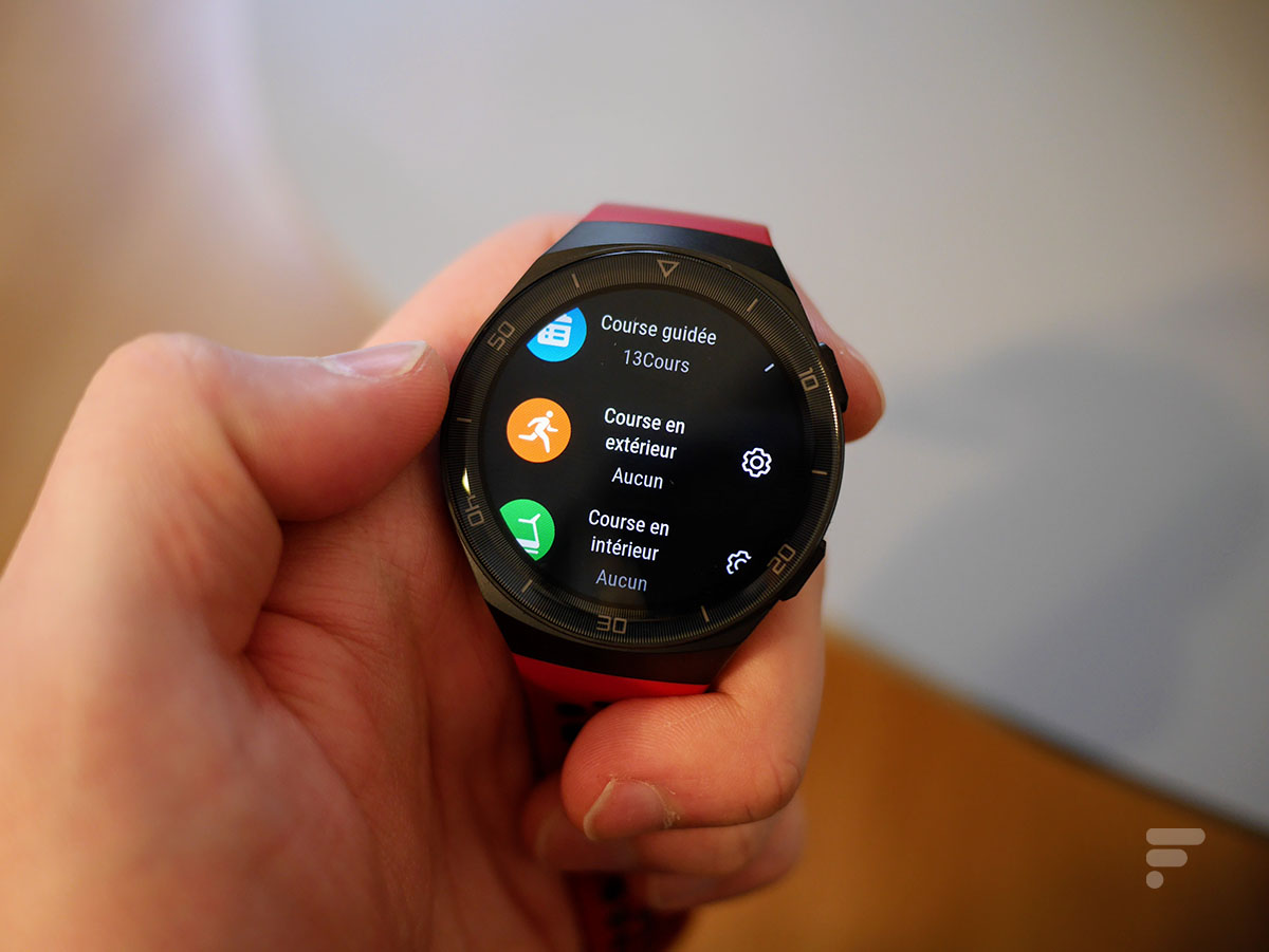 Le lancement du suivi d'activité sur la Huawei Watch GT 2e