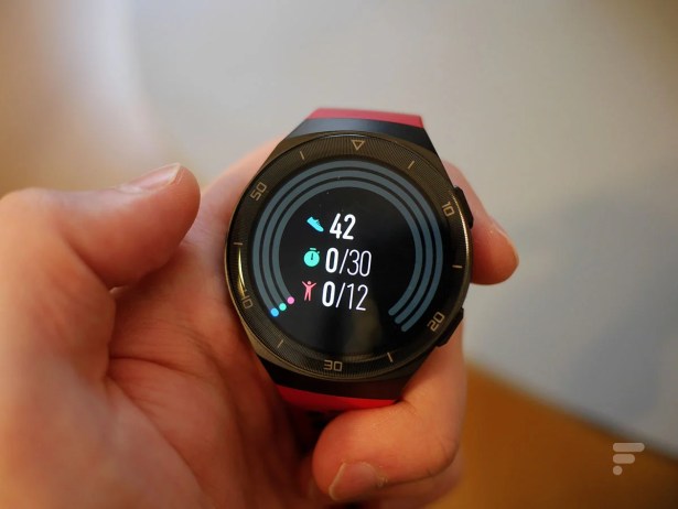 Le bilan d'activité sur la Huawei Watch GT 2e