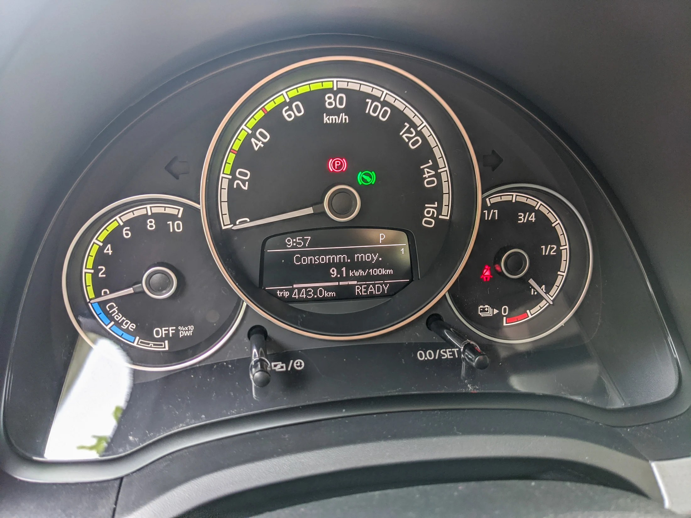 Une consommation mini de 9.1 kWh/100 km