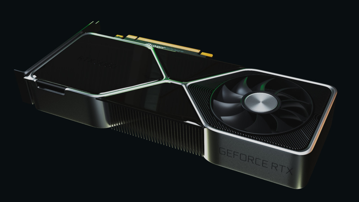 Nvidia GeForce RTX 3080 render fan leak