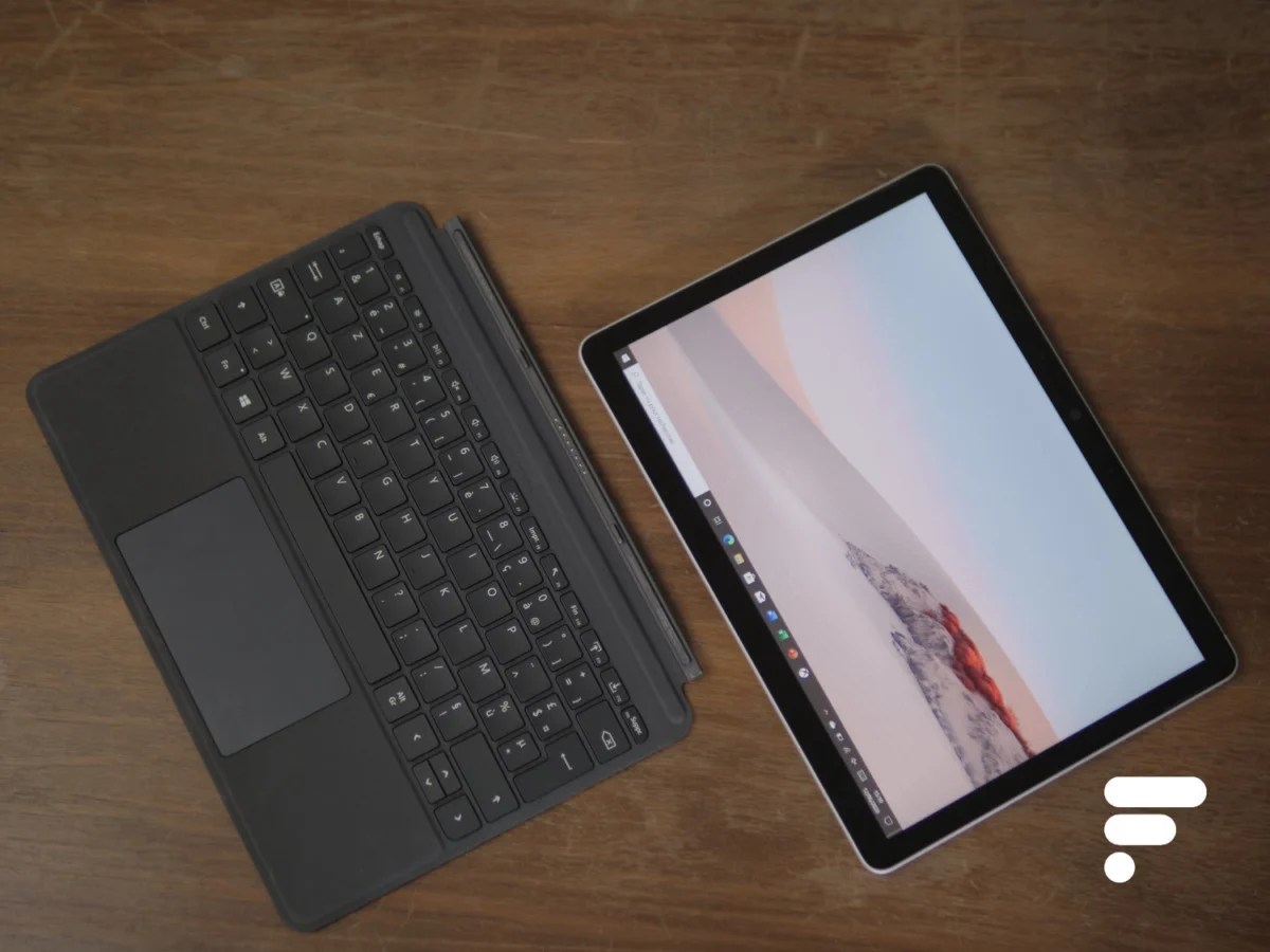 Microsoft Surface Go 2 et son clavier TypeCover