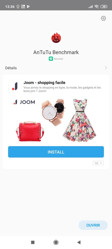 Scan antivirus sur Xiaomi Redmi Note 9 Pro
