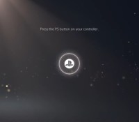 L'écran de démarrage de la PS5 // Source : Sony