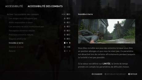 L'aide au combat dans The Last of Us Part 2